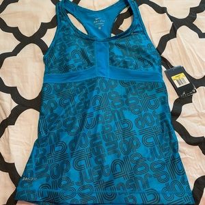 Nike- teal women’s just do it tank top